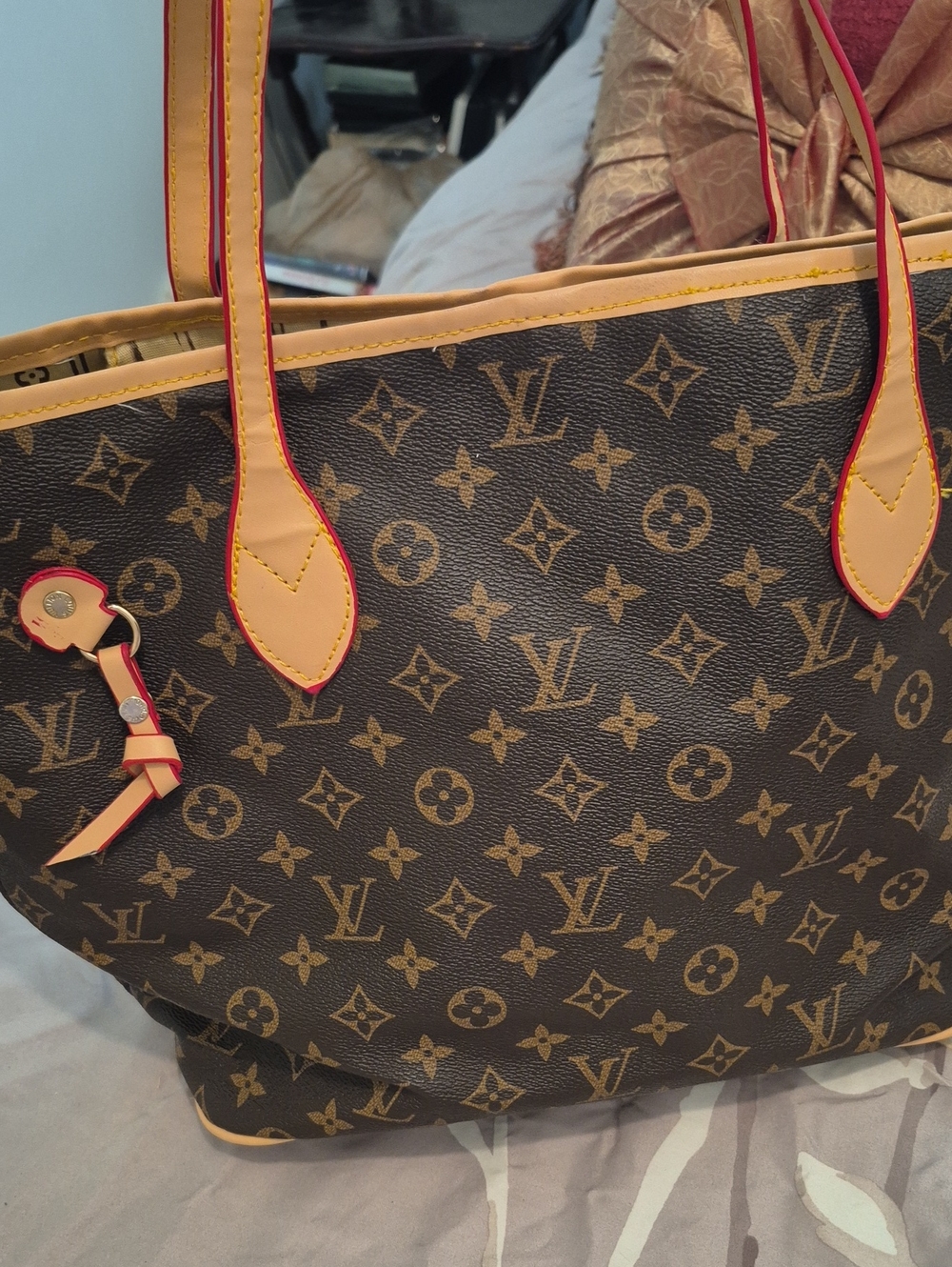 Tote Bag with LV  Design - Picture 7 of 10